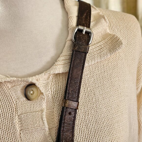 NWOT Patricia Nash Stella Flap Brown and Turquoise Handbag - Picture 11 of 15